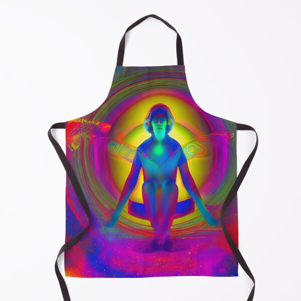Item preview, Peace Love Harmony No.1 - Astral Cosmic AI Illustration designed and sold by Recall-Design.