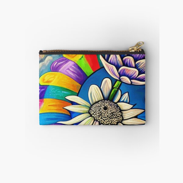 Item preview,  Custom Optical Floating Rainbow Flower Watercolor  designed and sold by funnyhalloween.