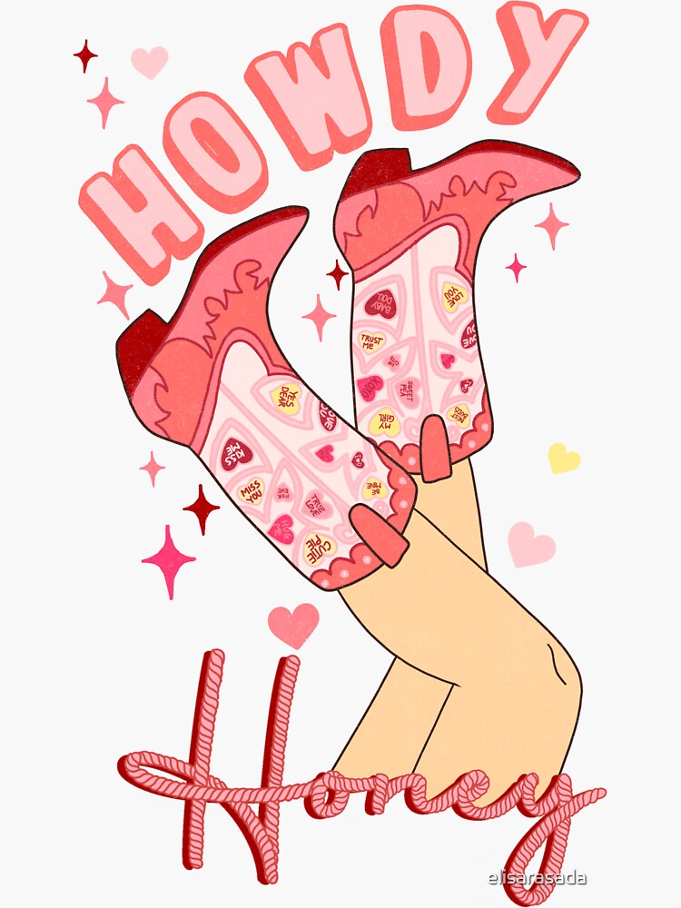 Howdy Honey Decal