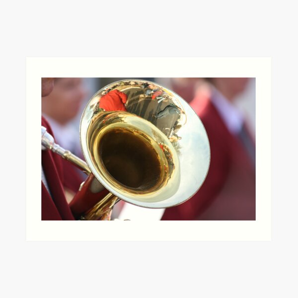 Tuba Reflections Art Print