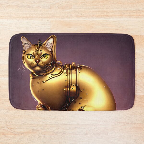 Item preview, Steampunk Robot Kitty designed and sold by Elisabeth Lucas.