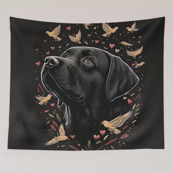 Item preview, Labrador Dog Valentine designed and sold by Juliascutecornr.
