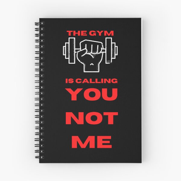 Item preview, The Gym is calling you not me designed and sold by CannyGoods.