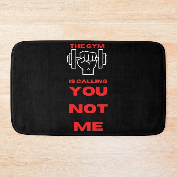 Item preview, The Gym is calling you not me designed and sold by CannyGoods.