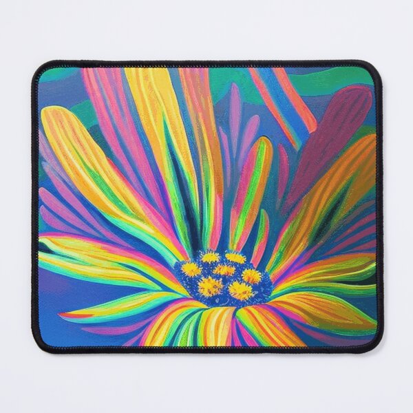 Item preview,  Illusionary Hand-painted Floating Rainbow Flower  designed and sold by funnyhalloween.