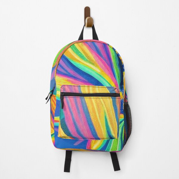 Item preview,  Illusionary Hand-painted Floating Rainbow Flower  designed and sold by funnyhalloween.