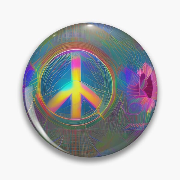 Item preview, Peace Love Harmony No.2 - Astral Cosmic AI Illustration designed and sold by Recall-Design.