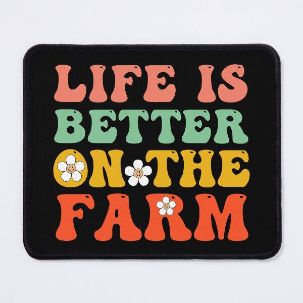 Item preview, Farm Lover Quotes: Life Is Better On The Farm, Farmer Gift designed and sold by AMINE ★★★★★.