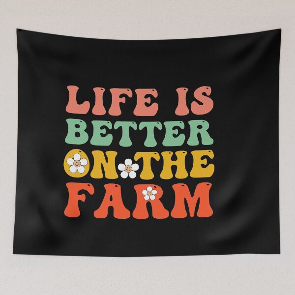 Artikelvorschau, Farm Lover Zitate: Das Leben ist besser auf dem Bauernhof, Farmer Gift entworfen und verkauft von AMINE ★★★★★.