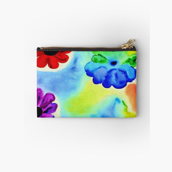 Item preview, Colorful Floating Rainbow Flower Watercolor  designed and sold by funnyhalloween.