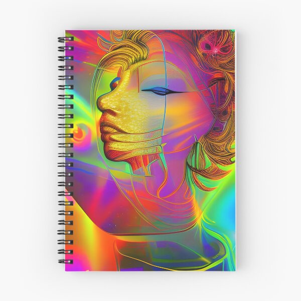 Item preview, Peace Love Harmony No.3 - Astral Cosmic AI Illustration designed and sold by Recall-Design.