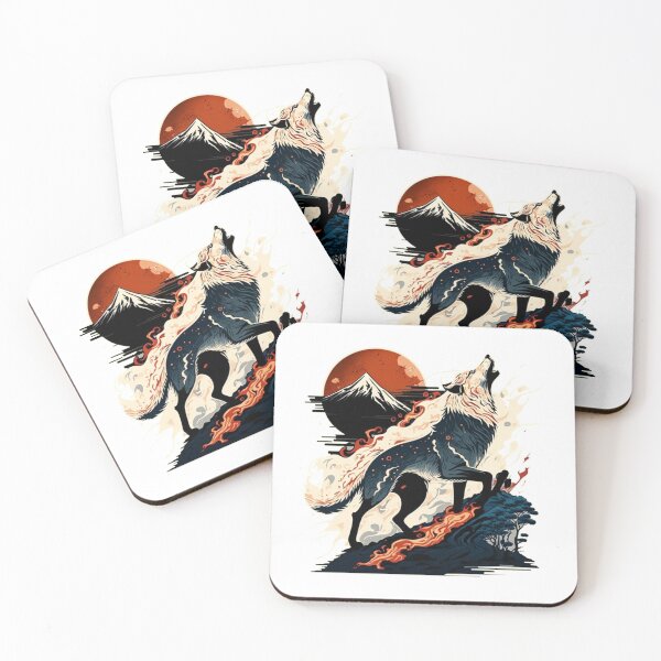 Item preview, Fire Wolf designed and sold by Yokai Ramen.