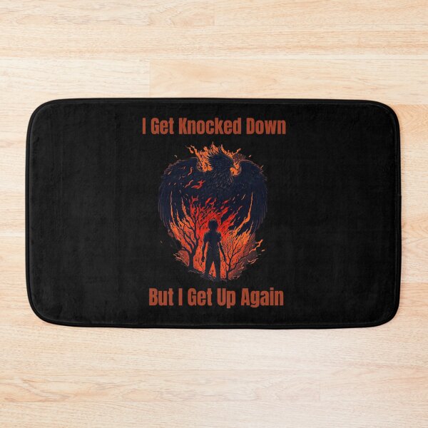 Item preview, I Get Knocked Down But I Get Up Again designed and sold by Cr4ftyCreations.