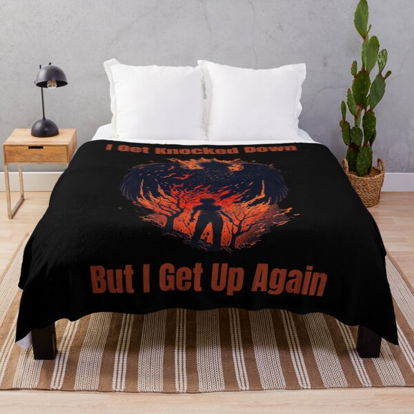 Item preview, I Get Knocked Down But I Get Up Again designed and sold by Cr4ftyCreations.