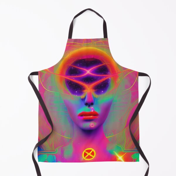 Item preview, Peace Love Harmony No.5 - Astral Cosmic AI Illustration designed and sold by Recall-Design.