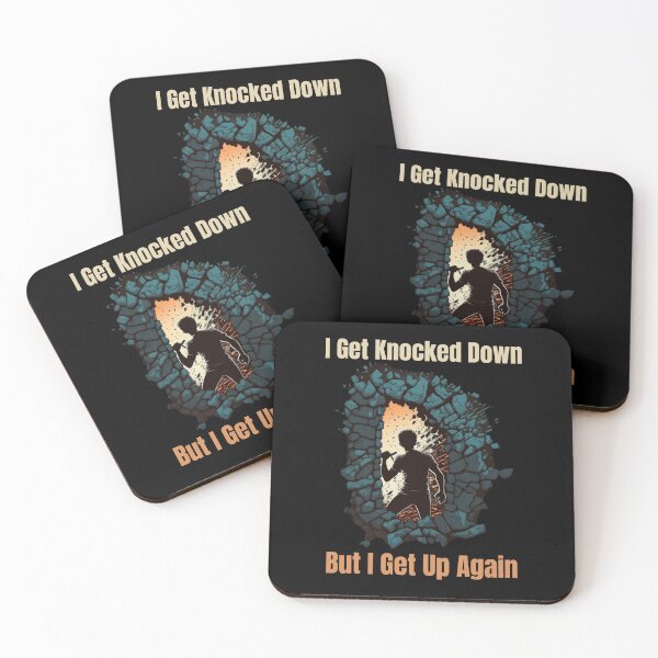Item preview, I Get Knocked Down But I Get Up Again designed and sold by Cr4ftyCreations.