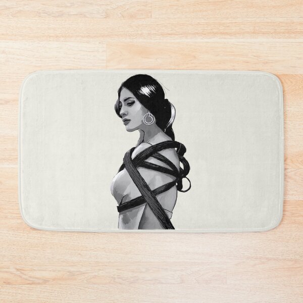Item preview, Japanese woman tied in bondage with ropes. designed and sold by BDSMlovers.