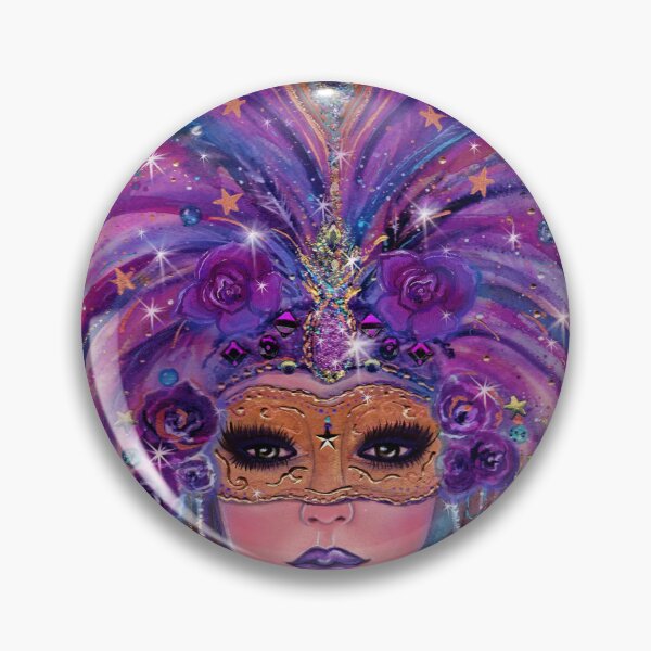 Item preview,  Lady Mardi Gras copyright Renee L. Lavoie designed and sold by Renee Lavoie.