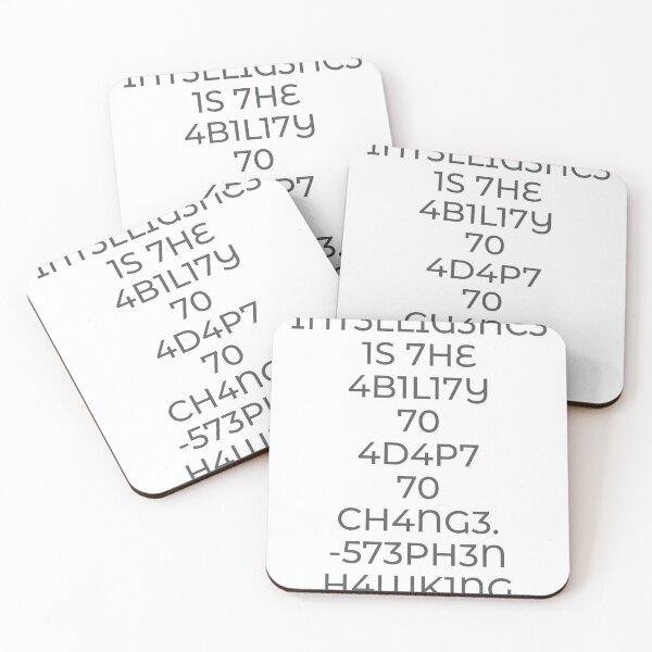 Item preview, Stephen Hawking intelligence quote designed and sold by Bmusicjr.