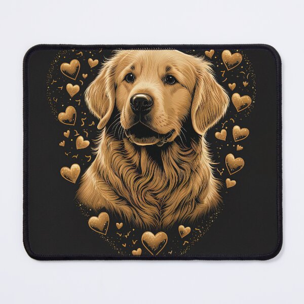 Item preview, Golden Retriever Dog Valentine designed and sold by Juliascutecornr.