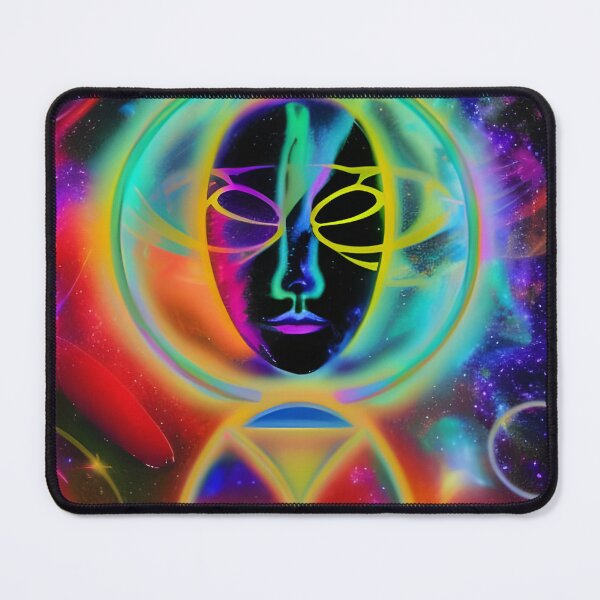 Item preview, Peace Love Harmony No.7 - Astral Cosmic AI Illustration designed and sold by Recall-Design.