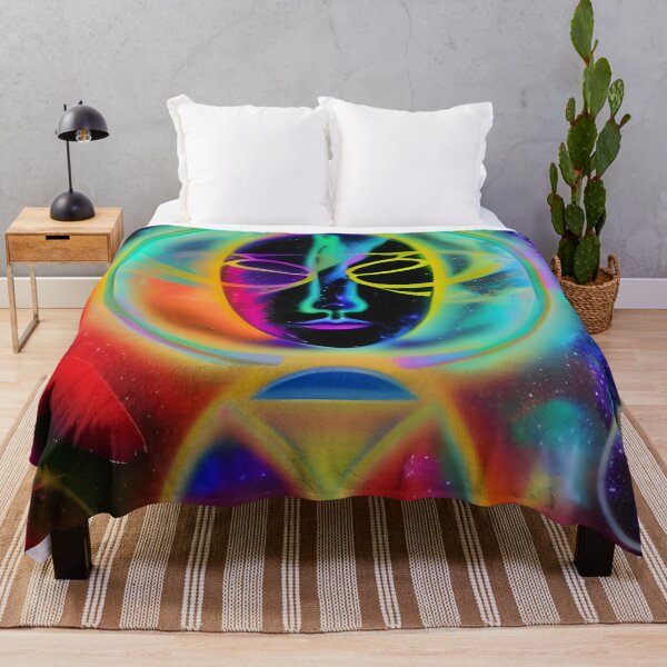 Item preview, Peace Love Harmony No.7 - Astral Cosmic AI Illustration designed and sold by Recall-Design.