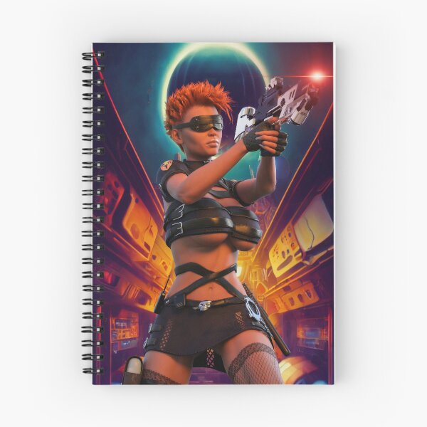 Item preview, Sexy Cyberpunk Cop  designed and sold by Gypsykiss.