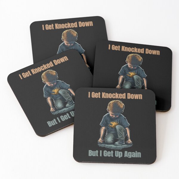 Item preview, I Get Knocked Down But I Get Up Again designed and sold by Cr4ftyCreations.