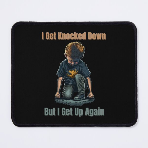 Item preview, I Get Knocked Down But I Get Up Again designed and sold by Cr4ftyCreations.