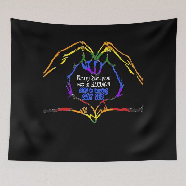 Item preview, Everytime You See A Rainbow God Is Having Gay designed and sold by NeboulaHamra.