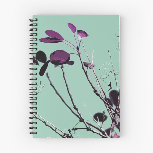 Aperçu de l'œuvre Feuilles pourpres créée et vendue par cycreation.