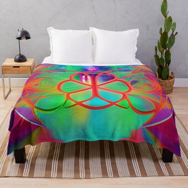 Item preview, Peace Love Harmony No.8 - Astral Cosmic AI Illustration designed and sold by Recall-Design.