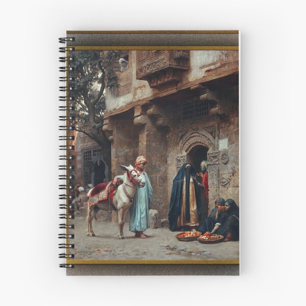 Item preview, Femmes Arabes Devant Une Porte by Frederick Arthur Bridgman Remastered Xzendor7 Classical Art Old Masters Reproductions designed and sold by Xzendor7 Digital Art Creations.