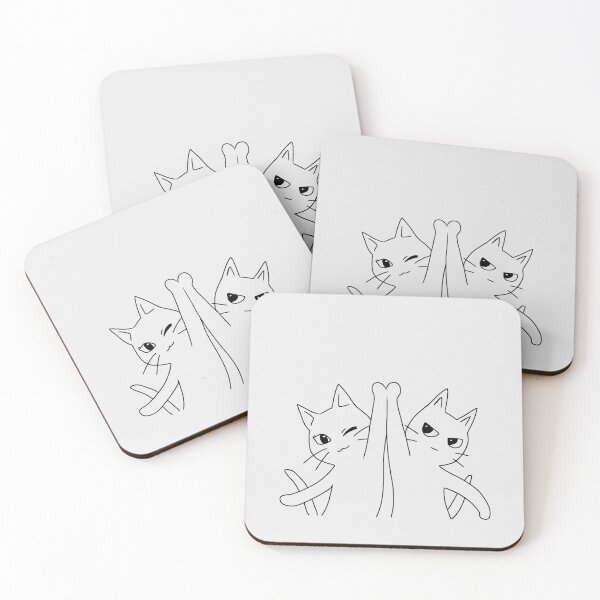 Item preview, The World's Best Duo Cats - transparent designed and sold by Roceline.