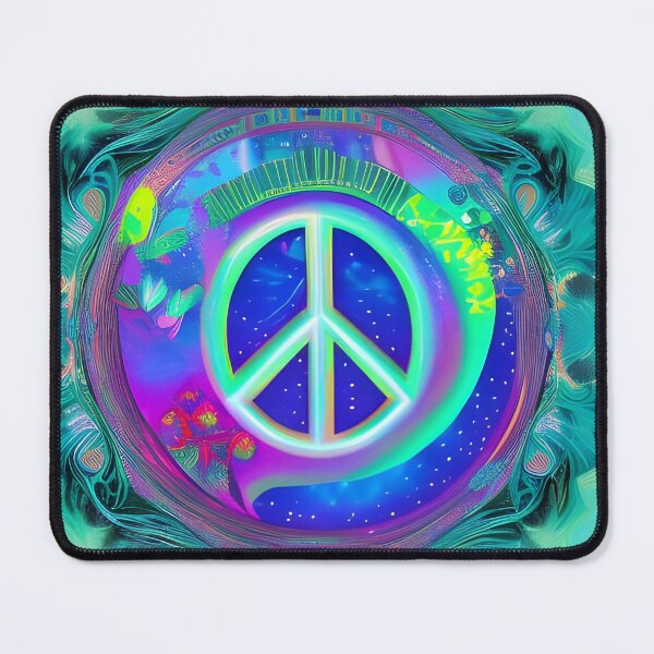 Item preview, Peace Love Harmony No.9 - Astral Cosmic AI Illustration designed and sold by Recall-Design.
