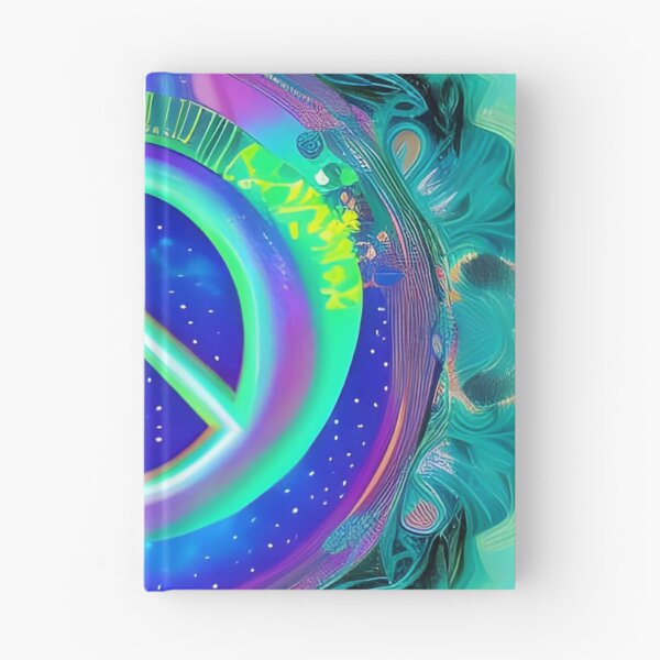 Item preview, Peace Love Harmony No.9 - Astral Cosmic AI Illustration designed and sold by Recall-Design.