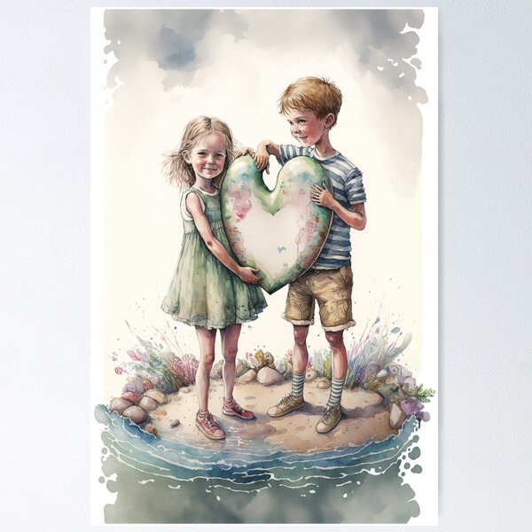 Item preview, Valentine's Kids #1 designed and sold by KLOIK.