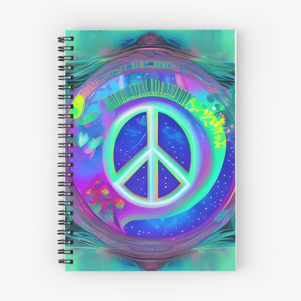 Item preview, Peace Love Harmony No.9 - Astral Cosmic AI Illustration designed and sold by Recall-Design.