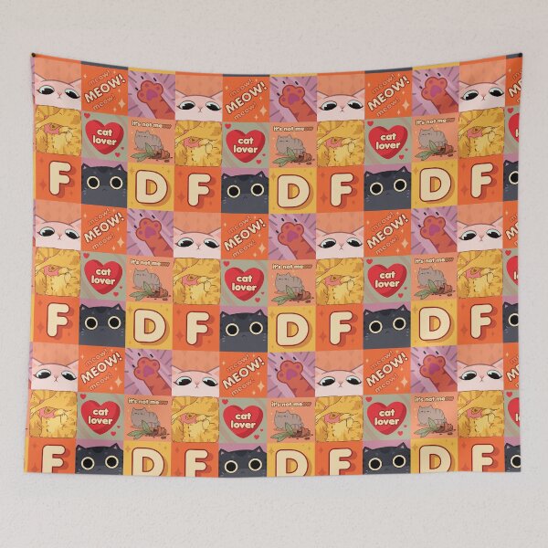 Item preview, Cat lover pattern designed and sold by Toma-ire.