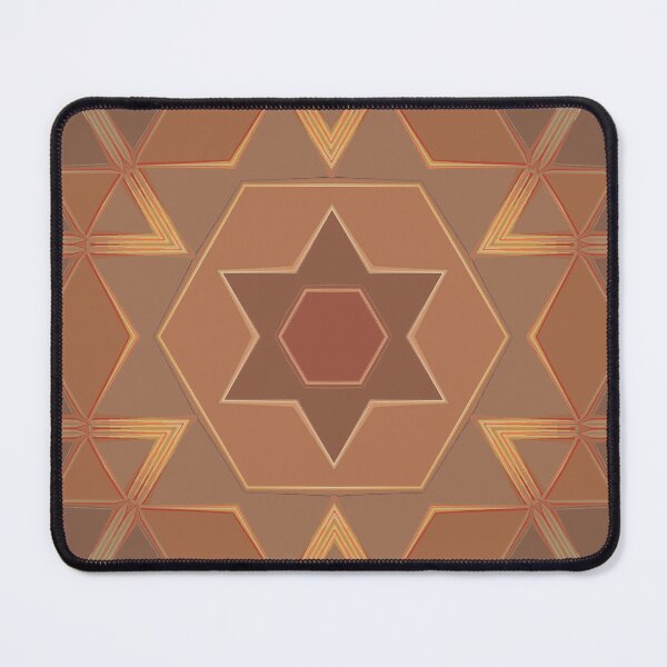 Item preview, Terracotta Color Palette Earth Tones Earthy Colors Geometric Abstract Radial Symmetry Pattern 4 of 8 designed and sold by Beachy.