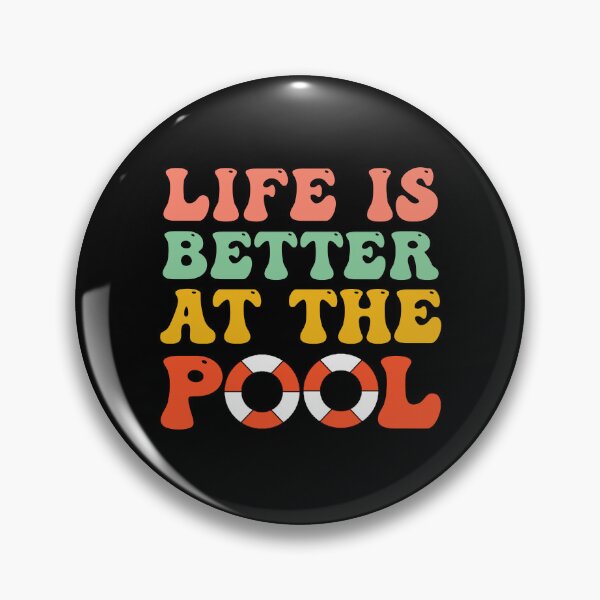Item preview, Pool Lover Quotes: Life is Better At the Pool , Summer Vibes designed and sold by AMINE  ★★★★★.