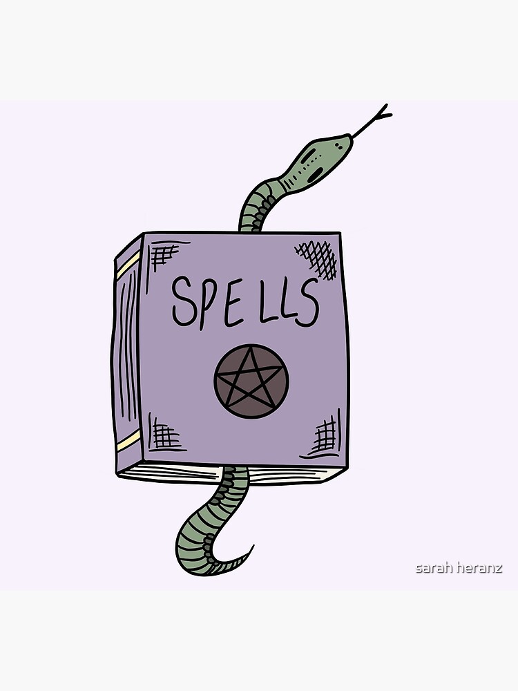 Spell book Art Print for Sale by holykrak