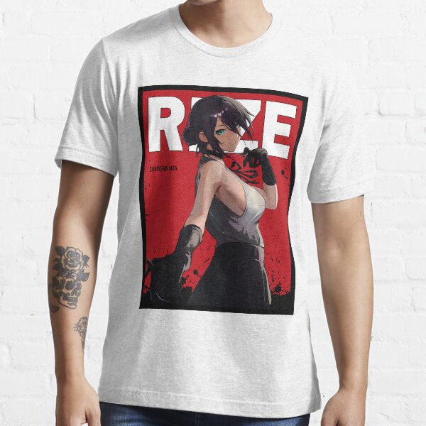 Reze CSM Red Comic Design v3 T-shirt essentiel