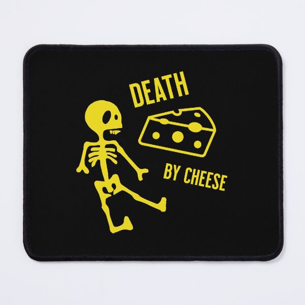 Item preview, Death By Cheese designed and sold by Rigipedia.