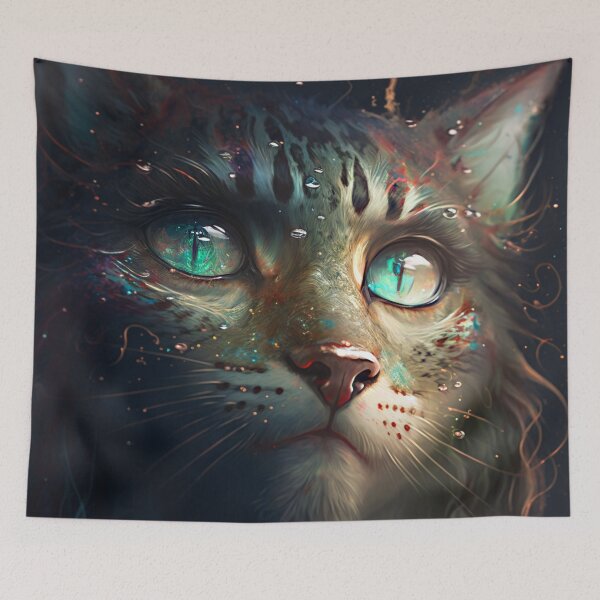 Item preview, Starry Cat designed and sold by DoublecrashArt.