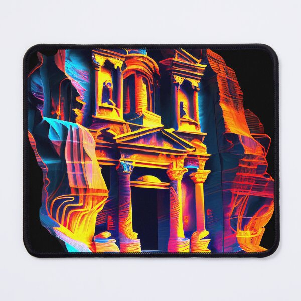 Item preview, Petra Jordan Vacation Souvenir The Treasury Neon Art designed and sold by JackCurtis1991.
