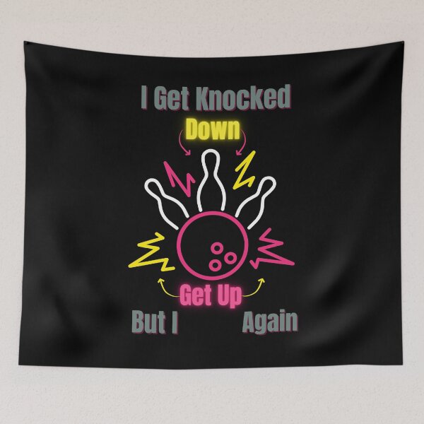 Item preview, I Get Knocked Down But I Get Up Again designed and sold by Cr4ftyCreations.