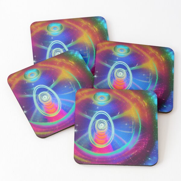 Item preview, Higher Vibrations No.5 - Astral Cosmic AI Illustration designed and sold by Recall-Design.