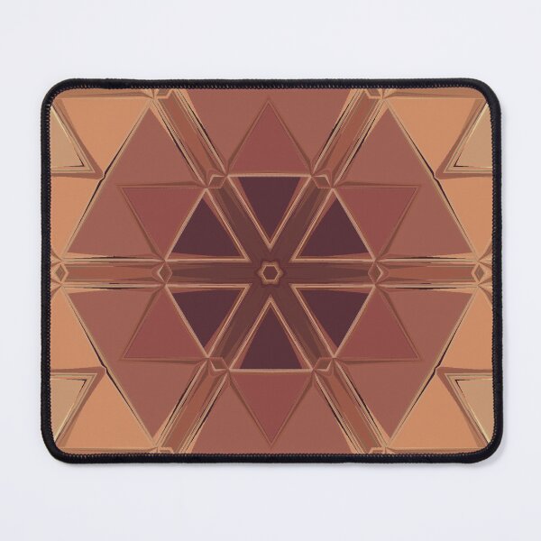 Item preview, Terracotta Color Palette Earth Tones Earthy Colors Geometric Abstract Radial Symmetry Pattern 5 of 8 designed and sold by Beachy.