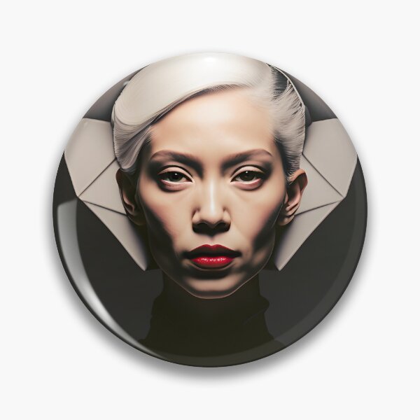 Item preview, Futuristic Styled Portrait designed and sold by Warehouse46.
